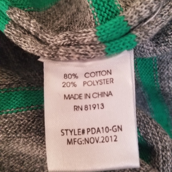 2 Men's V Neck Cotton Blend Sweaters Size L - Picture 6 of 7